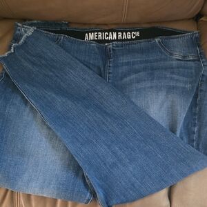 American Rag Flare Jeans in Classic Blue
